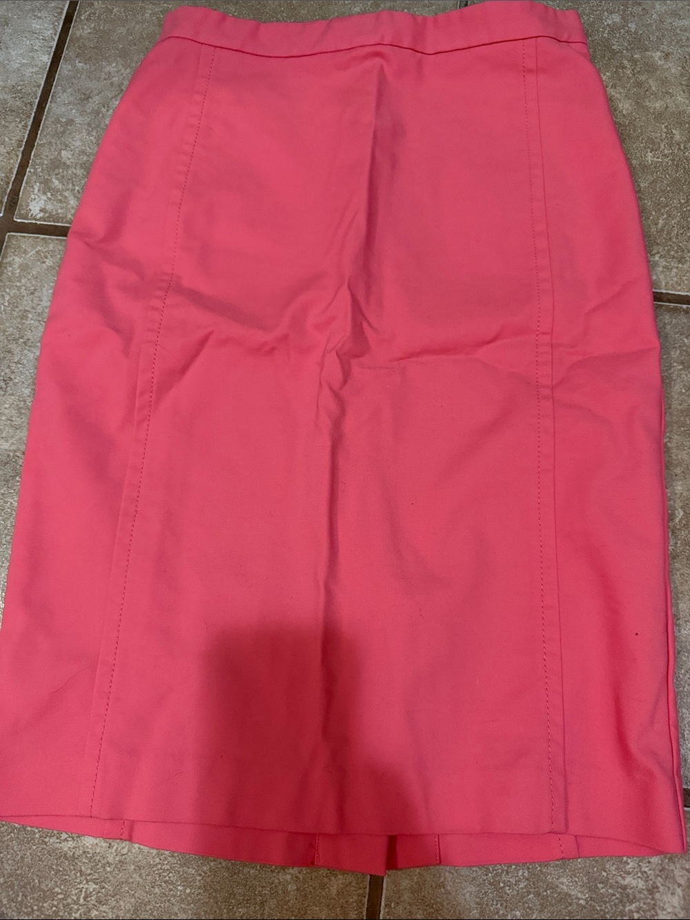 Jacob Coral Pink Pencil Skirt